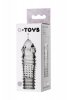 A-TOYS, Penis Sleeve, TPR, Transparent, 15.3 cm